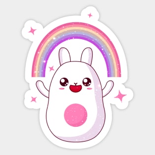 Magic Bunny Sticker